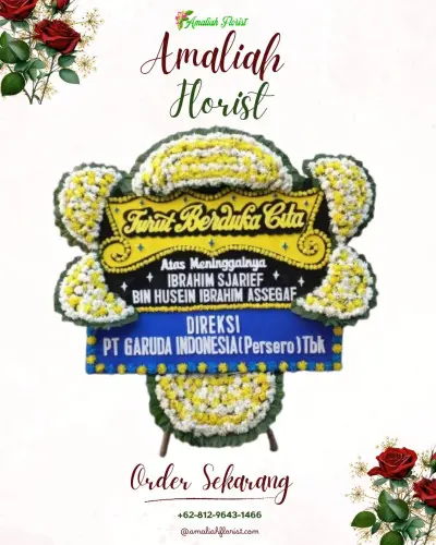 Papan Bunga Duka di Cipeundeuy